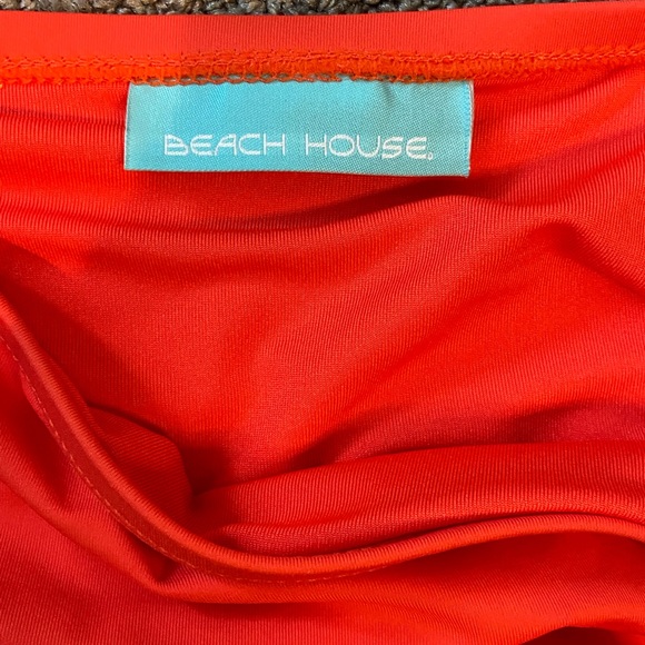 NWT Beach house blue and coral women’s tankini - Picture 10 of 10